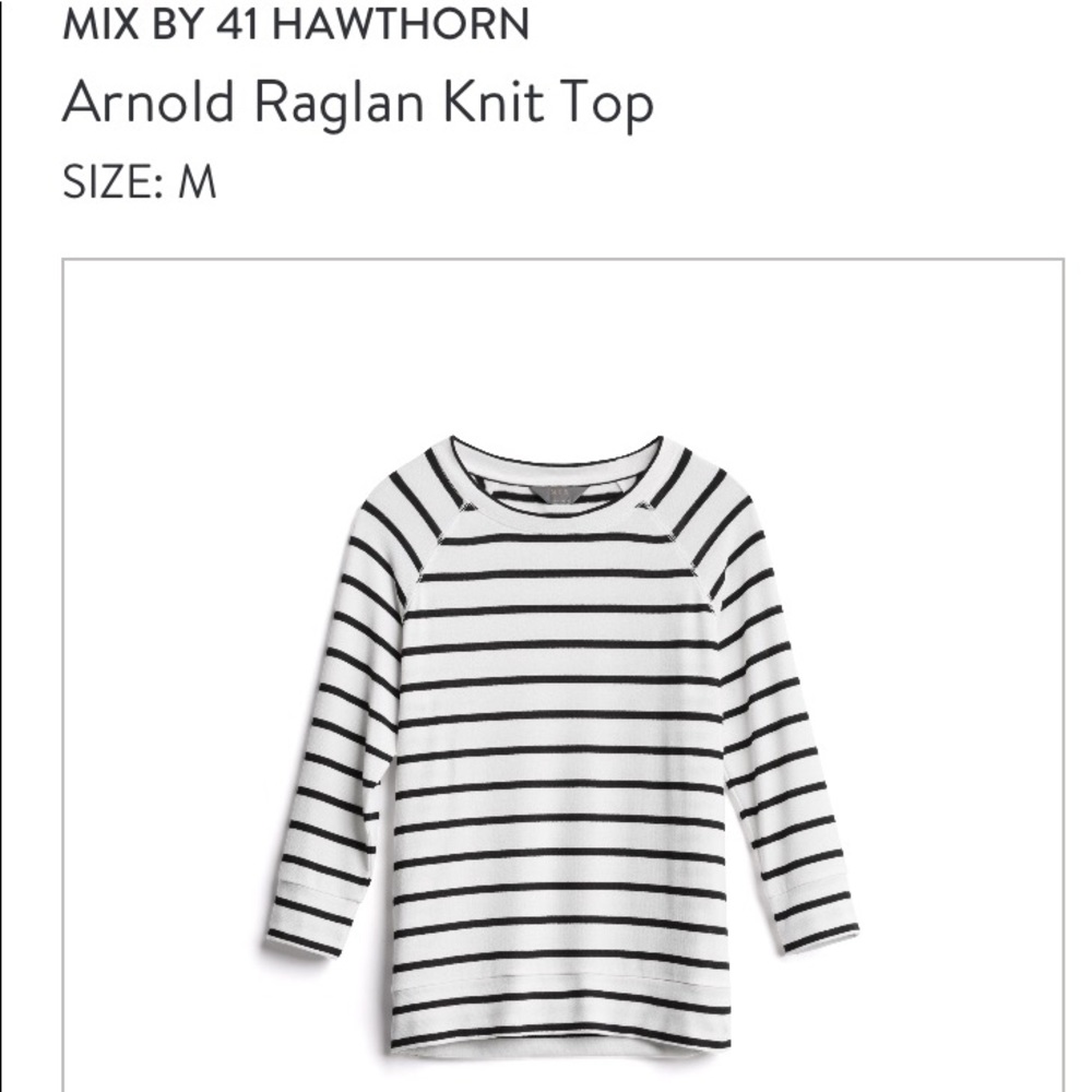 Mix by 41 Hawthorn Striped Top
